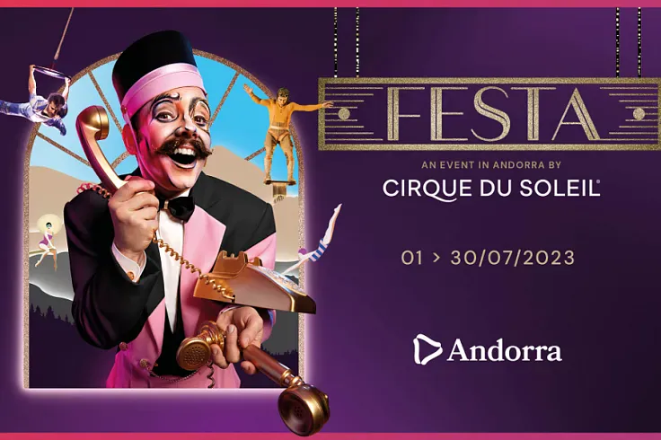 El Circo del Sol presenta "Festa" en Andorra este verano 2023